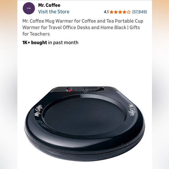 Mr. Coffee Other - NIB Mr. Coffee Mug Warmer